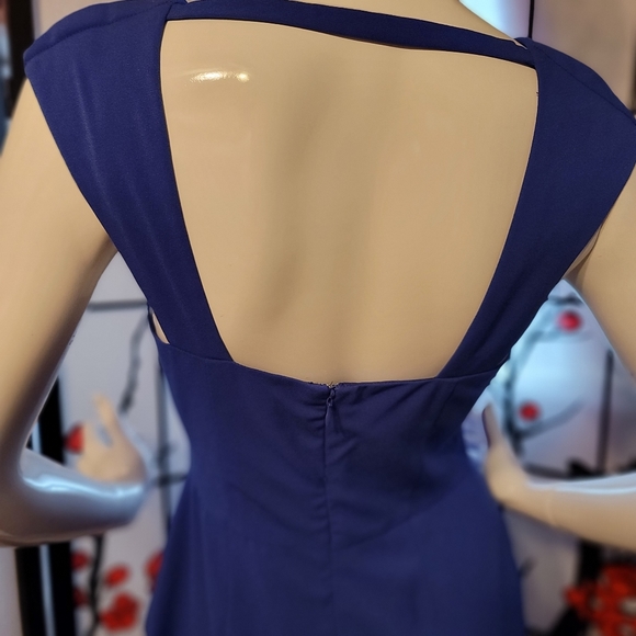 FOREVER 21  ROYAL BLUE COCKTAIL DRESS/SIZE SMALL - Picture 7 of 16